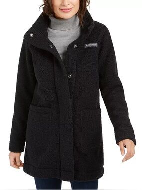 Columbia Panorama Long Jacket Fleece Jacket - Black